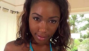 Cute brunette teen takes creampie during guitar lesson