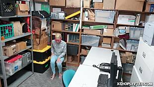 Watch arie faye getting bent over in doggystyle position