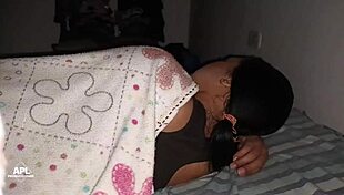 my stepsister sleeps in underwear and her big ass tempts me so much i cant hold back and we end up fucking without getting caught part 1