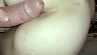 Alana pearl gives a blowjob with her big ass on display