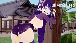 Raiden Mei Bent Over and Fucked!