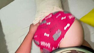 imagine finding this hot woman in your room, caught in pov.