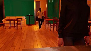 Blonde stepdaughter takes anal and blowjob in interracial group assfucking session