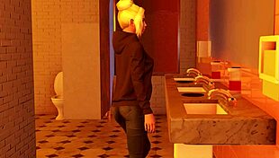 Blonde stepdaughter takes anal and blowjob in interracial group assfucking session