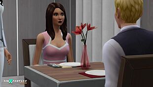day of love with alice spencer-kim in the sims 4