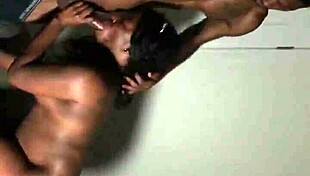 i stretch fucked the black girl next door with my monster cock, she licked it and i cumshot on her ass