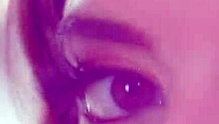 Abbie Maley in fishnets rides big cock