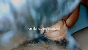 School stepsister gives deepthroat blowjob to stepbrother's dick. So cute! 😍