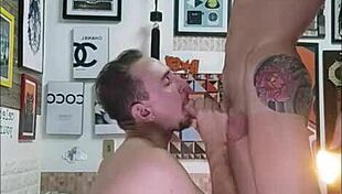 i'm adrian sucking keno gaucho's big gay cock so passionately