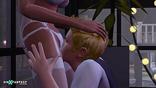 day of love with alice spencer-kim in the sims 4