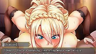 Princess Knight Suffers Obscene Defeat In Game