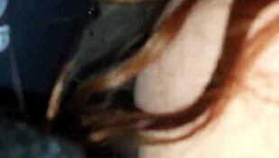 This slut sucks dick and swallows cum in her mouth 😋