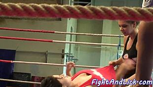 Petite European Babe Orally Pleasures Shaved Pussy Of Dyke Opponent