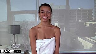 teen mom raven redmond bent over for doggystyle blowjob!