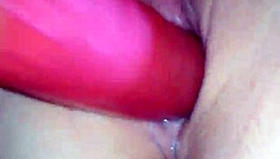 Blonde BBW Milf Plays With Toys Under Maledom Control