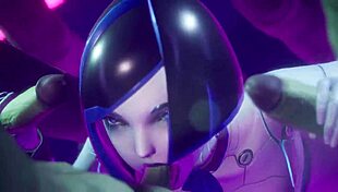 Intense Action With Demi In 4K 60FPS 3D Hentai Game Uncensored Ultra Settings