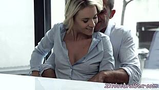 I love banging this classy model doggystyle every time.