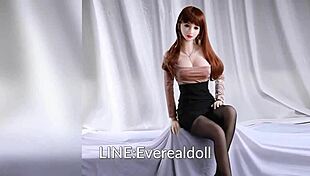 sexy asian model posing in casual setting