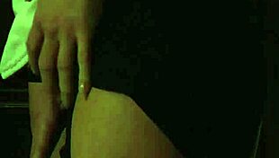 Voyeur Maid Spies on Lesbian Action and Touches Herself Behind Door