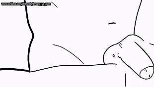 black and white animated gay porn part 3 with twink colombian cock bareback