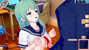 【エロゲーコイカツ！】東方 東風谷早苗におっぱい揉みまくりh！3dcg巨乳アニメ動画 東方プロジェクト 【ヘンタイゲーム】