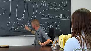 Teen 18+ seduced by horny teacher's intense fucking