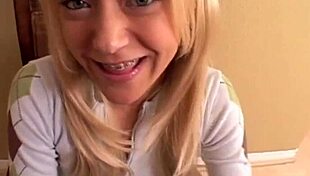 Slutty teen lil lexy sucks on dick?