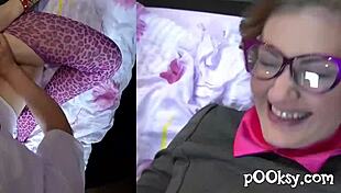 Amateur enjoys homemade scenes with pornstar