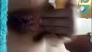 Young Amateur Squirting From Masturbation