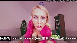 Holivr's Best Stepsister Sneaks in for Midnight Handjob