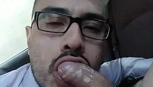 performing cruising in a vehicle for some gay encounters