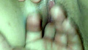 she explores her vagina through masturbation