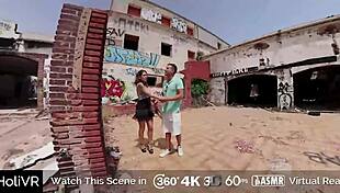 Holivr's Best Stepsister Sneaks in for Midnight Handjob