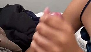 Mexican girl gives blowjob on Tinder date.