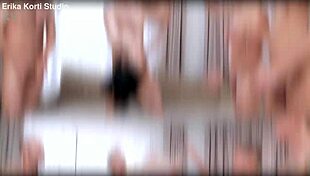 total anal destruction of skinny slut marica shanti with dap and 6 big cocks eks247