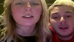 Blonde Teen Shows Tits On Periscope!