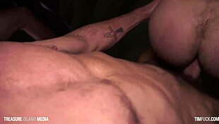 Interracial gay brothers go through their perverted phase in a raw video
