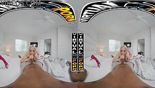 Virtual porn with deep BBC anal for Dixie Lynn in VR