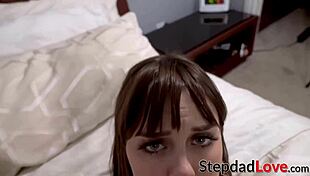 I Am the Naughty Stepdaughter Shae Celestine Blasted with Jizz