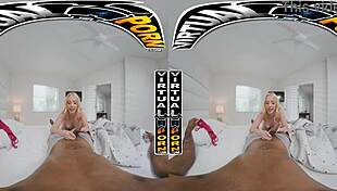 Virtual porn with deep BBC anal for Dixie Lynn in VR