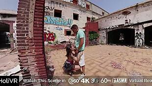 Holivr's Best Stepsister Sneaks in for Midnight Handjob