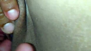 she explores her vagina through masturbation