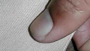 I am an Indian college boy getting my balls squeezed.