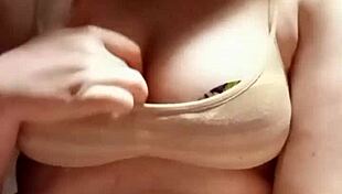 Teen titty play demonstration