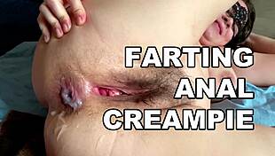 Пукающая Siswet получает анальный кремпай с грязными разговорами в русской сцене с чавкающей пиздой