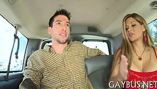 Steamy gay men having sex