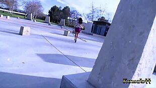 Ashli Orion's Small Tits Receive Facial Cumshot