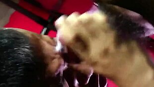 Asian gay gloryhole: Blowbang and bukkake action