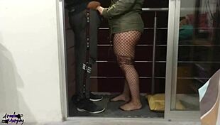 Mamada En El Balcon Del Edificio De Mi Cunadita