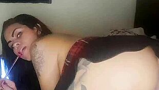 bia shows off her pussy solo